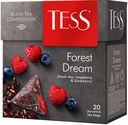 Чай Tess Forest Dream чёрный в пирамидках, 20х1.8г
