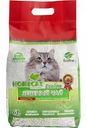 Наполнитель для кошек Homecat Ecoline зелёный чай, 6 л