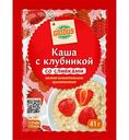 Каша овсяная Глобус с клубникой со сливками моментального приготовления, 41 г