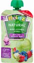 Пюре фруктово-ягодное Heinz Natural Яблоко-клубника-черника с 6 месяцев, 90 г
