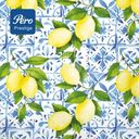 Салфетки сервировочные Pero Prestige Лимоны 3 слоя 33х33см, 20шт