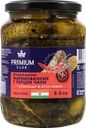Корнишоны маринованные PREMIUM CLUB с перцем чили 6–9см