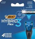 Лезвия сменные Bic Flex 3 Hybrid 4шт.