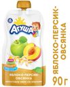 Пюре «Агуша» персик яблоко овсянка, 90 г