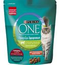 Корм для стерилизованных кошек и кастрированных котов Purina One Природа Здоровья Говядина, 680 г
