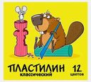 Пластилин Луч Биг промо Классический 12 цветов 168г в ассортименте
