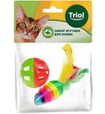 Набор игрушек Triol активная игра для кошек в ассортименте 40-60мм
