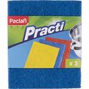 Мочалка Paclan Practi, 3 шт.