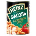 Фасоль HEINZ в томатном соусе,красная 400-415г