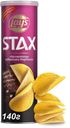Чипсы картофельные Lay's STAX со вкусом ароматных ребрышек барбекю, 140 г