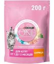 Сухой корм Purina One для котят с курицей, 200г