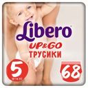 Трусики Libero Up&Go, макси плюс, 10-14кг, 68 шт