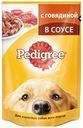 Корм для собак Pedigree с говядиной в соусе, 85 г (мин. 10шт.)