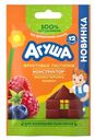 Пастилки фруктовые Агуша 12г яблоко, черника, малина