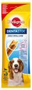 Лакомство для собак Pedigree Denta Stix с 4-х месяцев, 77 г