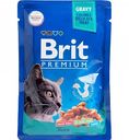 Корм для кошек Brit Premium Утка в соусе, 85 г