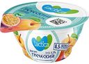 Йогурт греческий Lactica двухслойный с персиком и маракуйей 1,7%, 130г
