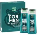 Набор подарочный Чистая Линия For Men Taiga Шампунь-кондиционер-гель 3в1 для душа мужской
