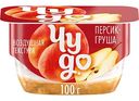 Десерт творожный двухслойный Чудо персик-груша 4,2%, 100г