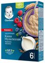 Каша молочная Gerber мультизлаковая черника-малина с 6 мес., 180 г