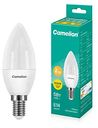 Лампа светодиодная Camelion Е14 тёплый свет, свеча, 5Вт