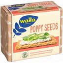 Хлебцы пшеничные Wasa Poppy Seeds с посыпкой из белого мака, 240 г