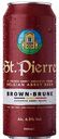 Пивной напиток St. Pierre Brown-Brune тёмны фильтрованный 6,5 % алк., Бельгия, 0,5 л