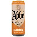 Пивной напиток ABBE Blonde, светлый 6,6%, 0,45л
