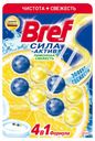 Туалетный блок подвесной Bref Сила-Актив Лимон, 2х50 г