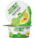 Творожок Эконива с персиком и абрикосом 5%, 125 г