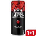 EVERVESS Напиток Кола б/а сил/газ 0,33л ж/б с кл(ПепсиКо):12