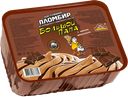 Мороженое БОЛЬШОЙ ПАПА Пломбир шоколадный с наполнителем мягкий шоколад, без змж, ванна, 450г