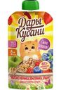 Пюре Дары Кубани Яблоко-черника и земляника со злаками с 6мес 90г