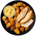 Курица в горчичном соусе с запеченным картофелем Перекрёсток Select, 200г