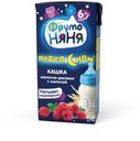 Каша детская молочно-рисовая Перед сном с малиной, ФрутоНяня, 200 мл
