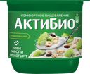 Биойогурт АКТИБИО Киви, мюсли 3%, без змж, 130г