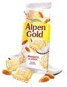 Плитка Alpen Gold белая с миндалем и кокосовой стружкой 85 г