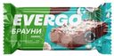 Пирожное Evergo Брауни Кокос протеиновое глазированное, 50г