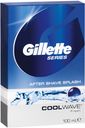 Лосьон после бритья  Gillette Cool Wave  свежий, 100мл