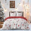 Комплект постельного белья, Елочки поплин, 2спальный