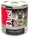 Влажный корм Darsi со вкусом курица-индейка повседневный для собак 850 г