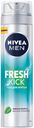 Гель для бритья Nivea Men Fresh Kick с ментолом, 200 мл
