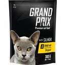 Сухой корм для взрослых кошек всех пород Grand Prix Original с лососем и рисом, 300 г
