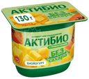 Биойогурт Актибио Манго-Папайя без добавления сахара 3%, 130г