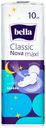 Прокладки с крылышками гигиенические Bella Classic Nova Макси 10 шт