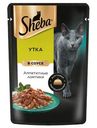 Влажный корм Sheba для кошек Ломтики в соусе с уткой, 75г
