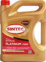 Масло моторное SINTEC Platinum 7000 Акция 4+1 5W-30 A5/B5 SL/CF, 4л