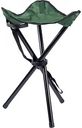 Табурет-тренога складной зелёный, 35×35×45см