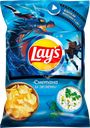 Чипсы картофельные LAY'S Сметана и зелень, 225г