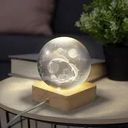 Светильник-ночник "Шар", FLARX, с кабелем USB, в ассортименте